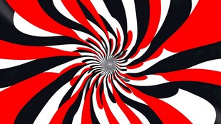 红黑白旋流图案背景