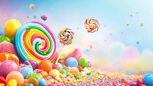 缤纷多彩糖果世界