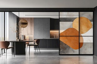 现代简约风时尚厨房空间