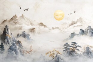 日出云海间 群山展画卷