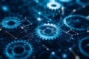 科技齿轮 机械与数字的交融