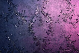 梦幻紫蓝花纹背景纹理