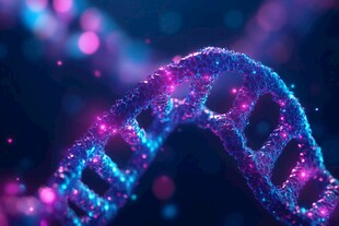 梦幻炫彩DNA分子结构