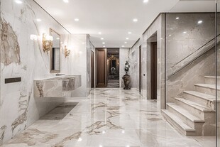 奢华大理石打造的精致走廊
