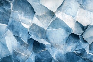 蓝色褶皱质感纹理背景