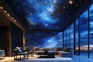 梦幻星空客厅设计