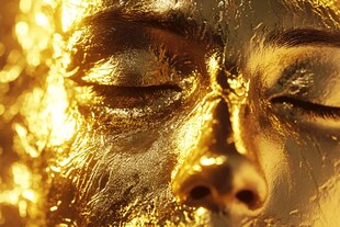 金色覆面的神秘面容