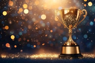 闪耀奖杯 荣耀时刻的象征