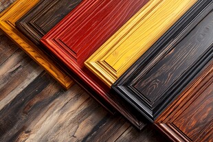 多彩实木踢脚线展示