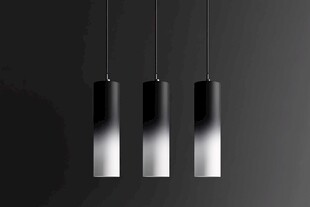 现代简约三柱式悬挂灯具