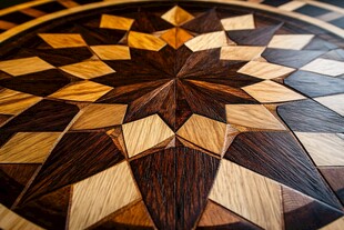 精美木质拼花图案