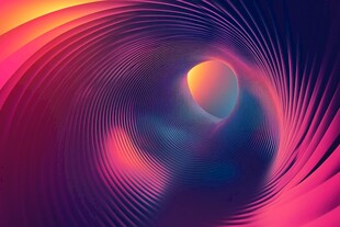 绚丽螺旋抽象艺术背景