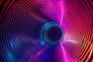 炫彩螺旋光效背景图