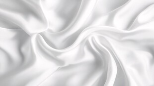 白色丝绸布料纹理特写