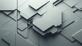 立体几何抽象背景图案