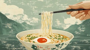 手挑拉面 一碗暖心的美味