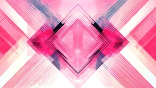 梦幻渐变几何抽象背景图