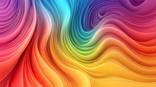 绚丽多彩流体渐变艺术背景