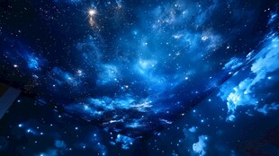 梦幻璀璨星空宇宙美景