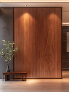 木质墙面 简约室内装饰一角