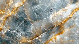 蓝灰金纹大理石纹理