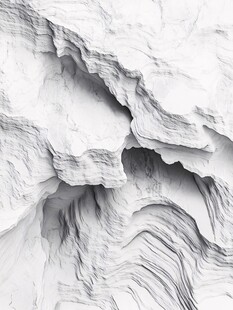 白色立体岩石纹理背景