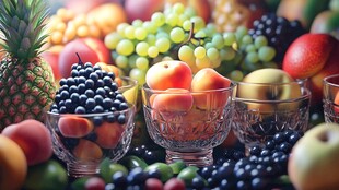 缤纷多彩的新鲜水果盛宴