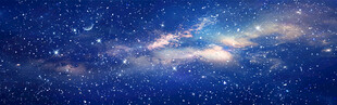 巨幅星空背景墙