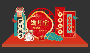 生日宴 宝宝宴背景 宝宝生日宴