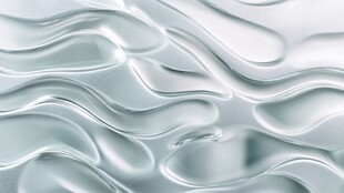 流动的透明液态纹理图案