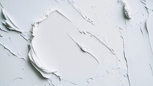 白色膏体纹理特写