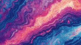 梦幻流体色彩纹理背景图