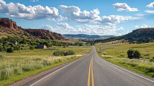 旷野公路 天地间的壮美之旅