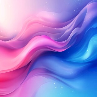 梦幻渐变流体背景图案