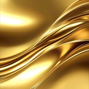 金色动感流线背景图