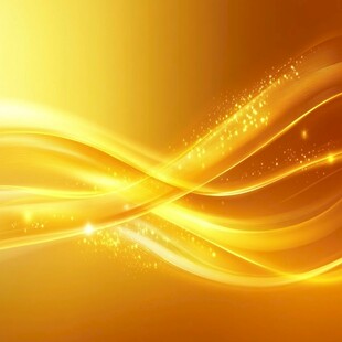 金色动感光线闪耀背景