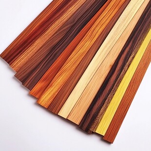 多样色彩木纹条展示