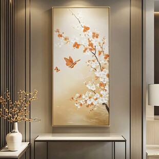 中式花鸟装饰画 雅致客厅风