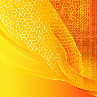蜂窝纹理动感渐变背景图