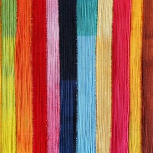 多彩条纹织物纹理图案