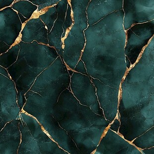 墨绿色大理石纹背景纹理