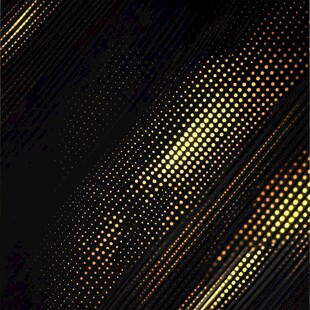 黑金科技风点状线条背景图