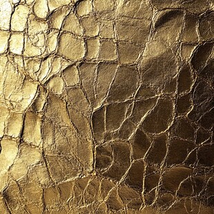 金色裂纹纹理皮革材质