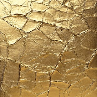 金色裂纹纹理金属质感表面
