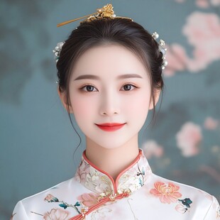 古典旗袍佳人的优雅风姿