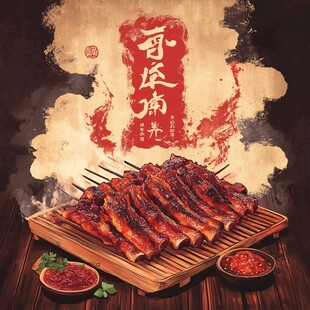 香辣烤排骨 舌尖上的诱惑