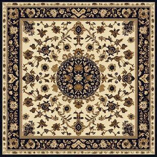 古典花卉图案精美地毯