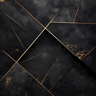 黑金大理石纹理背景图