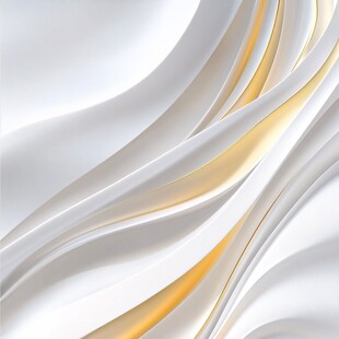 白色金色交织流动纹理图
