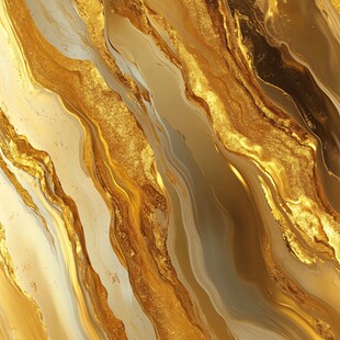金色流纹艺术纹理图案